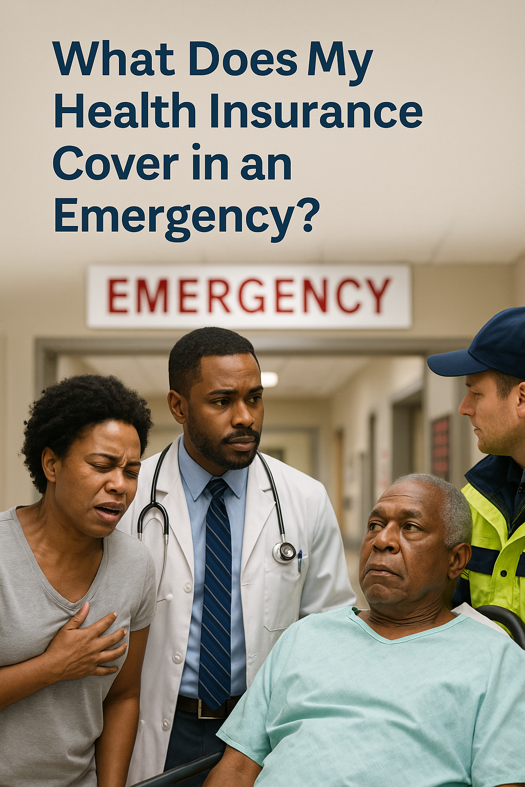 What does my health insurance cover in an emergency